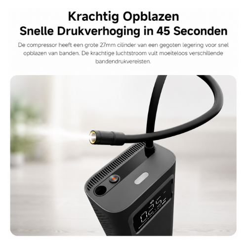 AeroPulse - Draagbare Elektrische Luchtcompressor