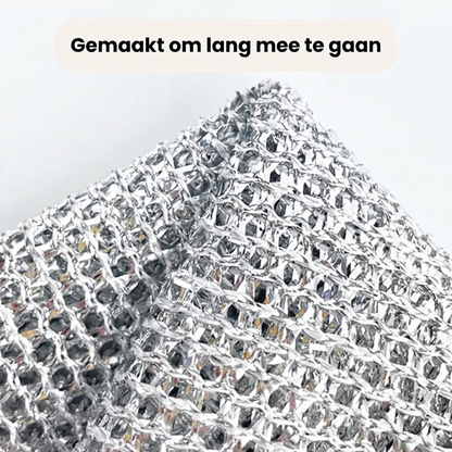 GlansPro - Innovatieve RVS Schoonmaakdoek